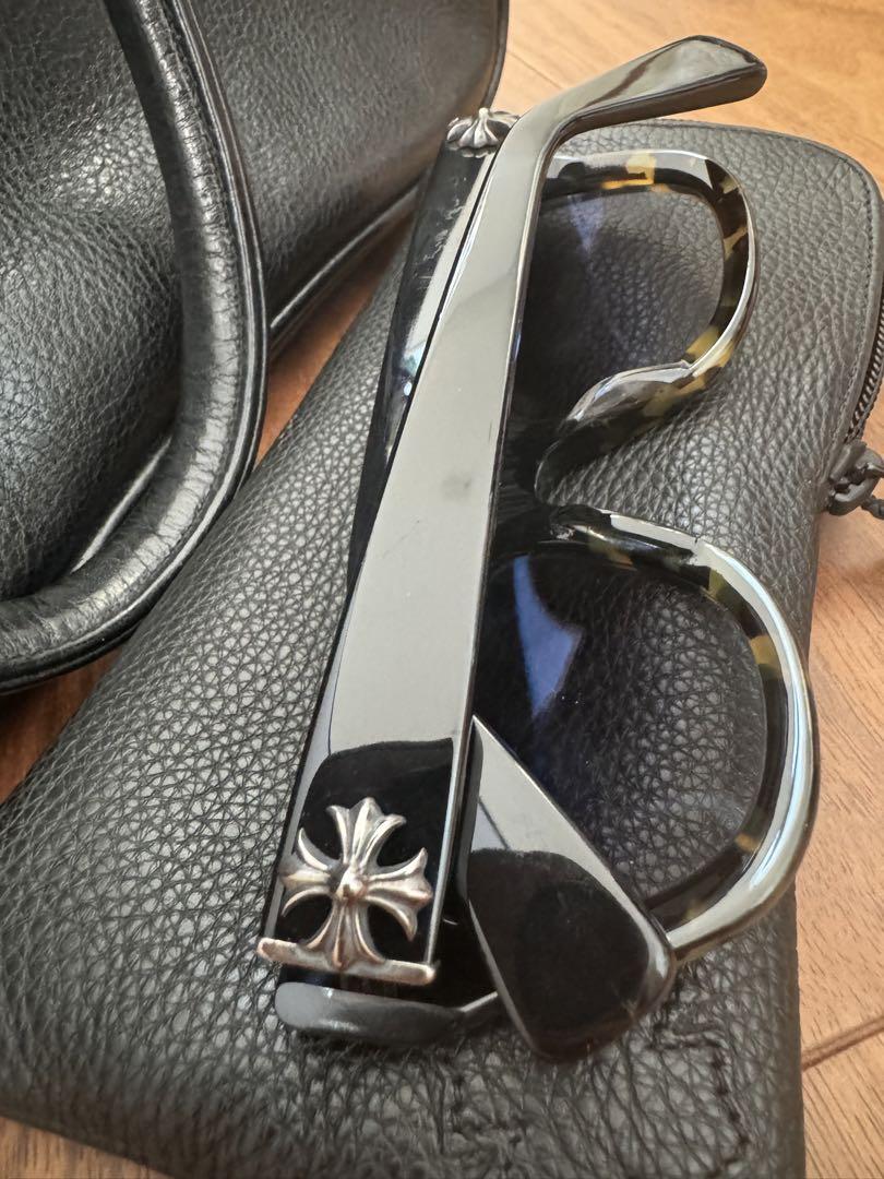 入手困難◆希少【CHROME HEARTS】Cliterally Slated サングラス クロムハーツ Chrom hearts 入手困難 サングラス 確実正規