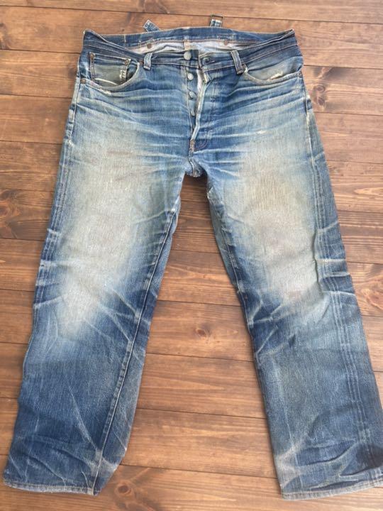 大注目 37年製 復刻 鬼ヒゲ 501xx リーバイス デニム ジーンズ Www Indiashopps Com