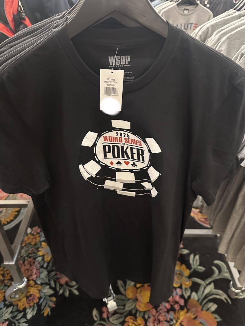 WSOP 2025 限定Tシャツ