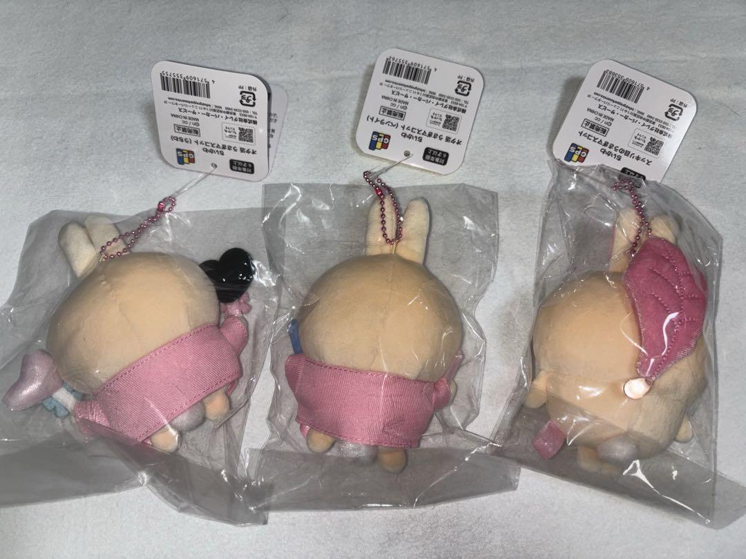 ちいかわ　オタ活　3点×5セット 新品未開封 ちいかわ オタ活 すっきり目 うさぎ 3点セット