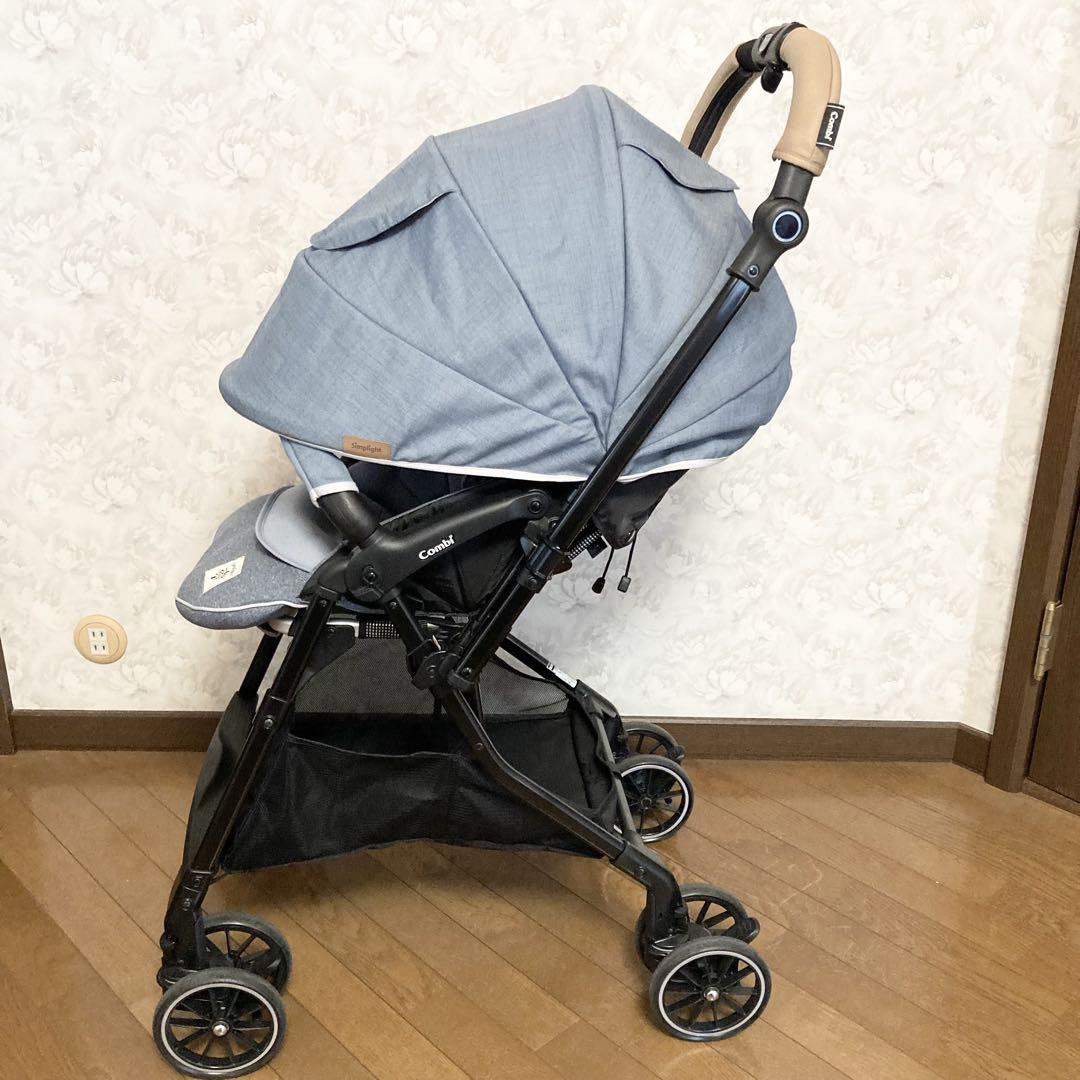 ☆美品☆Combi スゴカルα 4キャス compact エッグショック