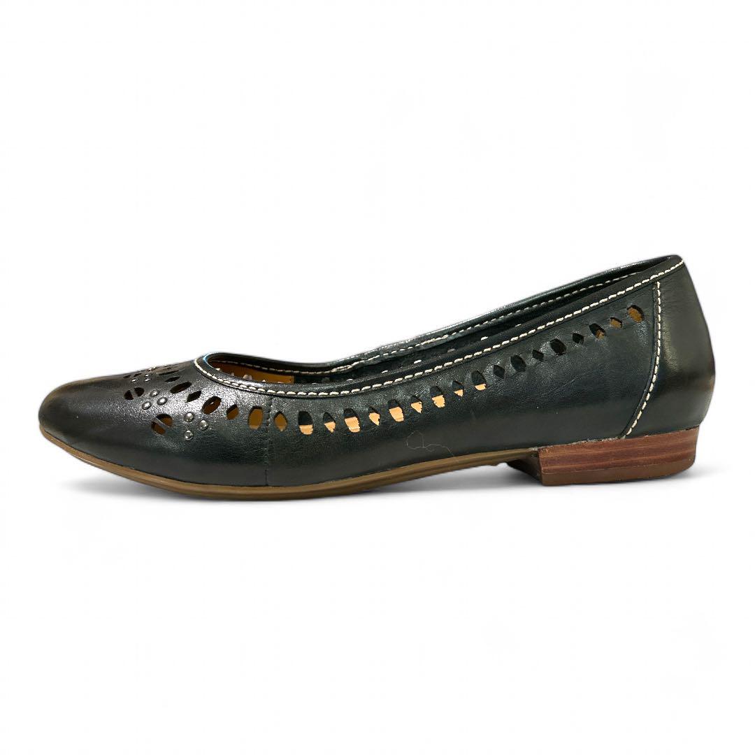 Clarks クラークス カットワークバレエシューズパンプス