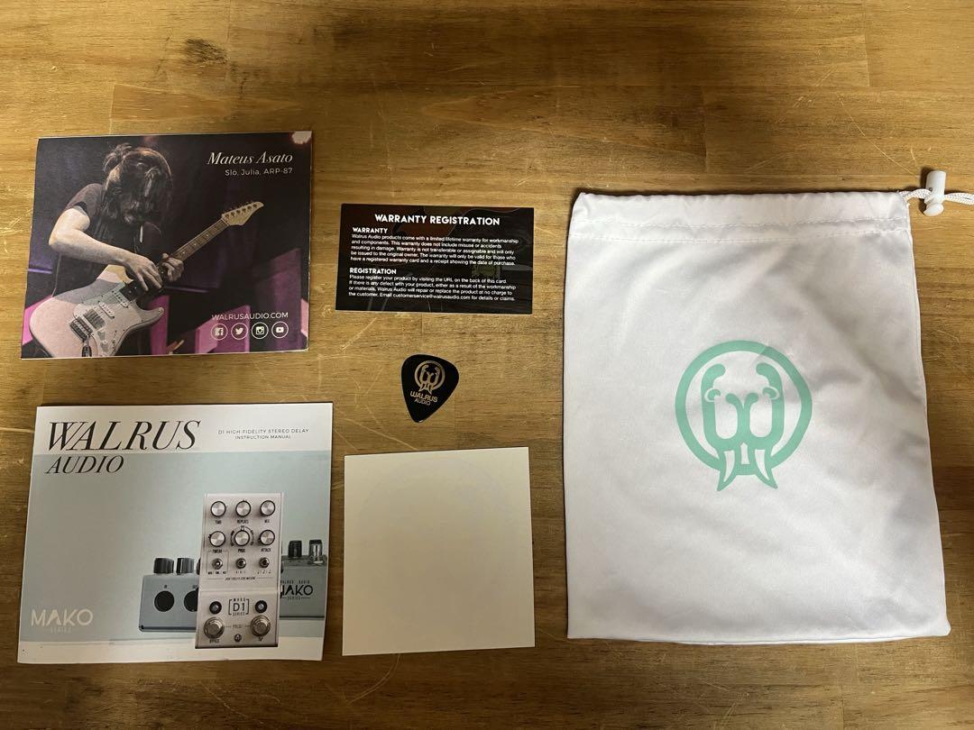 Warlus Audio D1 High-Fidelity Delay ディレイ