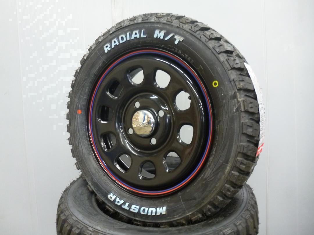 送料込み★マッドスターゴツゴツ★155/65R13★ハイゼット・サンバー