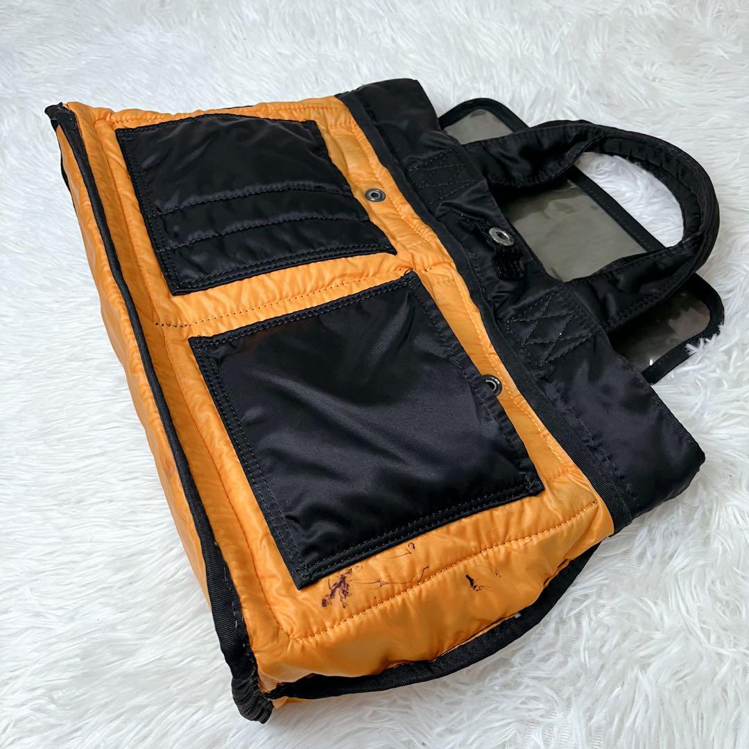 PORTER TANKER ミニトートバッグ レディース 男女兼用 ブラック