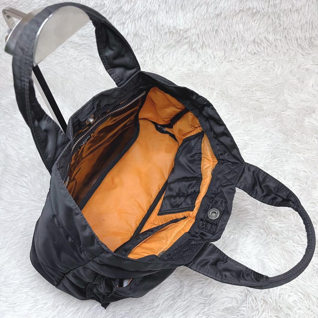 PORTER TANKER ミニトートバッグ レディース 男女兼用 ブラック