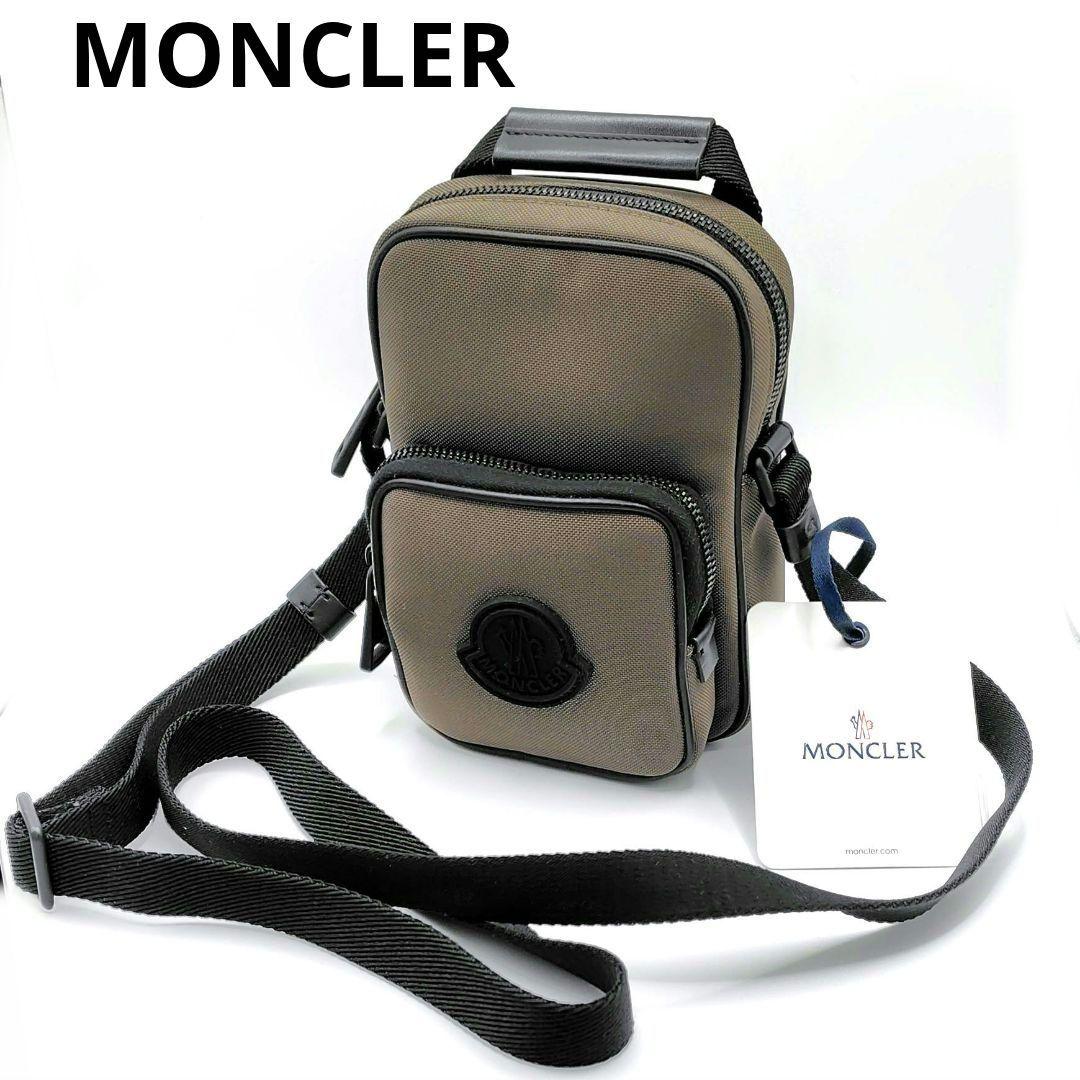MONCLER YEHOR CROSSBODY ショルダーバッグ ブラウン 新品】モンクレール YEHOR CROSSBODY ショルダーバッグ ブラウン