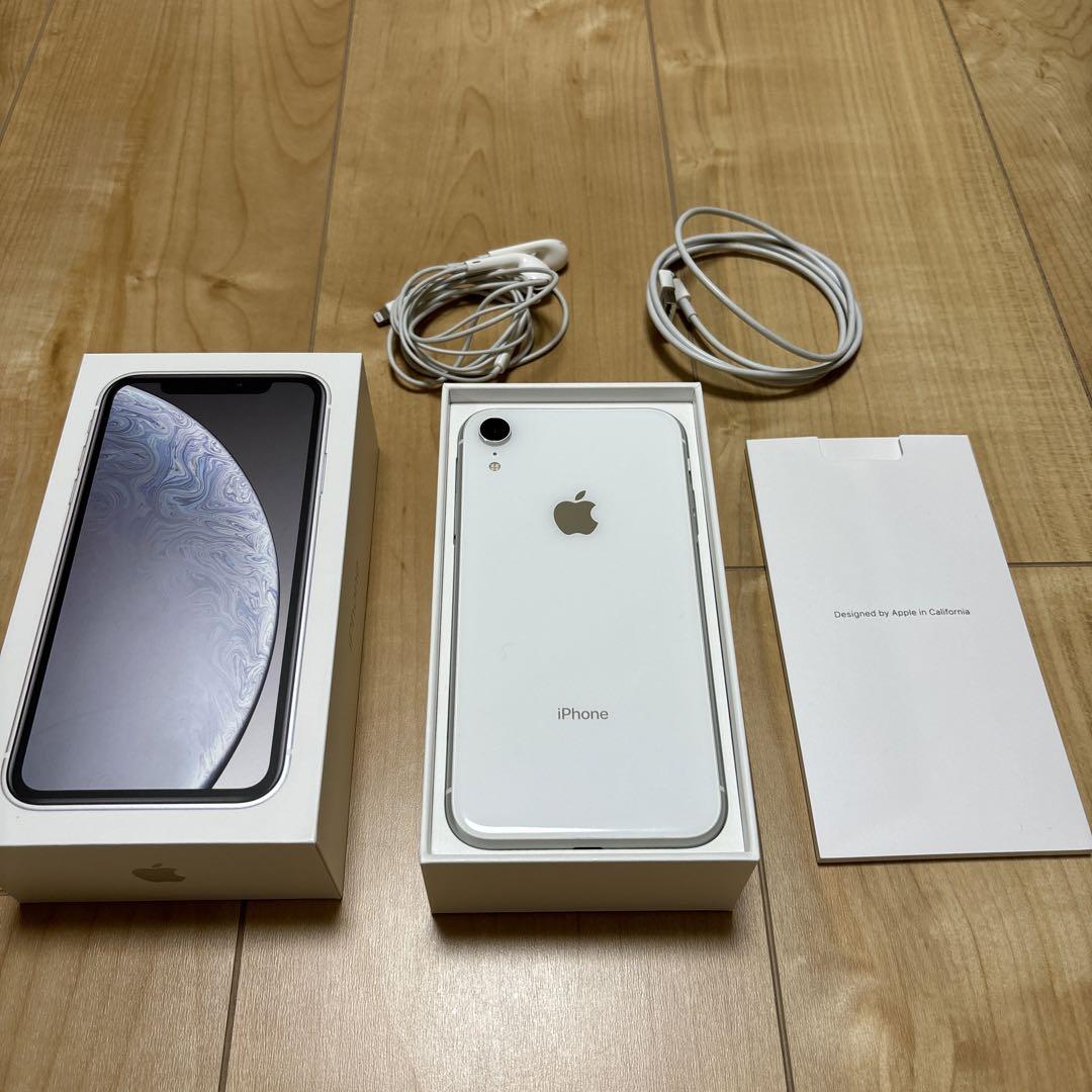 iPhone XR White 64 GB SIMフリー