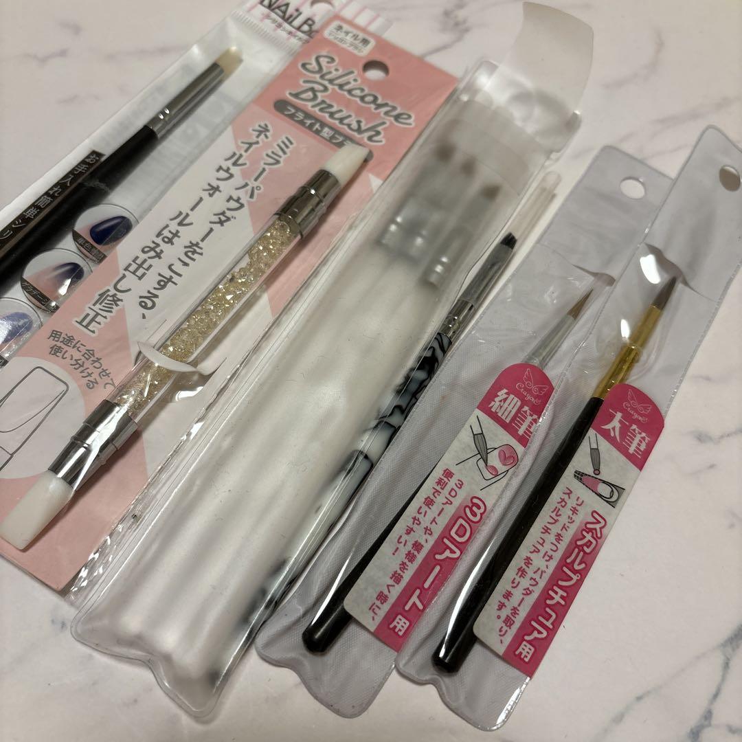 ネイル筆8本セット - メルカリ