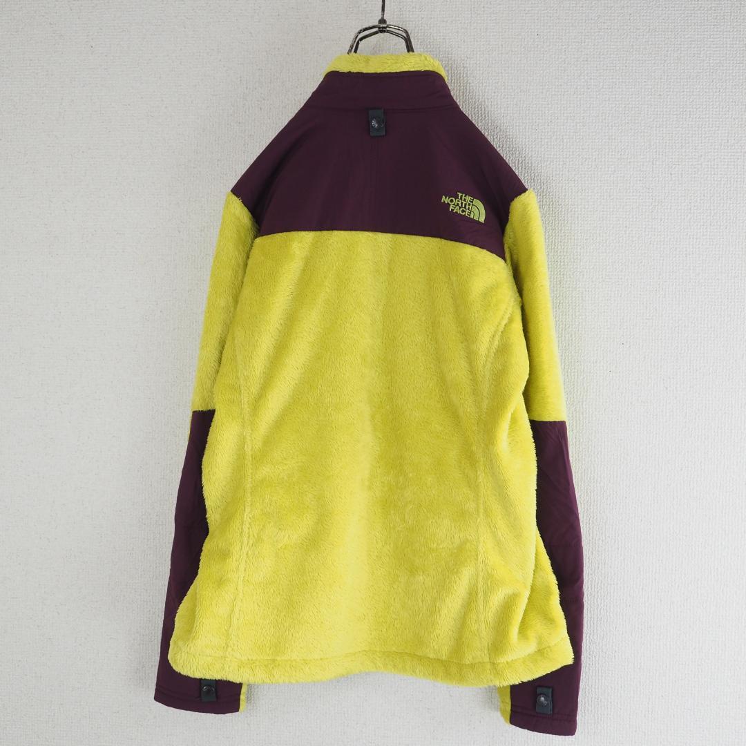 ★美品★THE NORTH FACE フリースジャケット M　ジップイン対応　紫