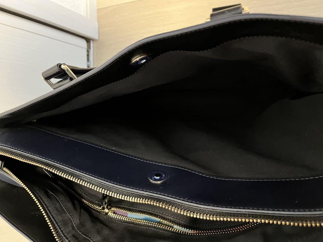 ポールスミス Paul Smith シティエンボス トートバッグ ネイビー