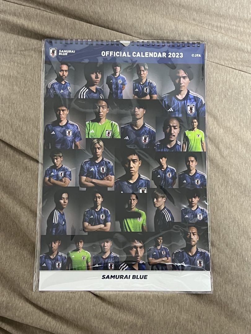 日本代表OFFICIAL CALENDAR 2023 SAMURAIBLUE