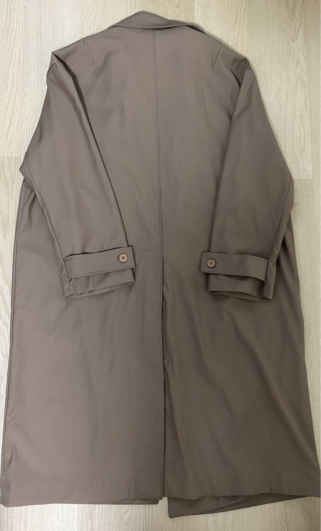 ASCLO Half Lapel Single Mac Coat (beige) 円高還元 51.0%OFF
