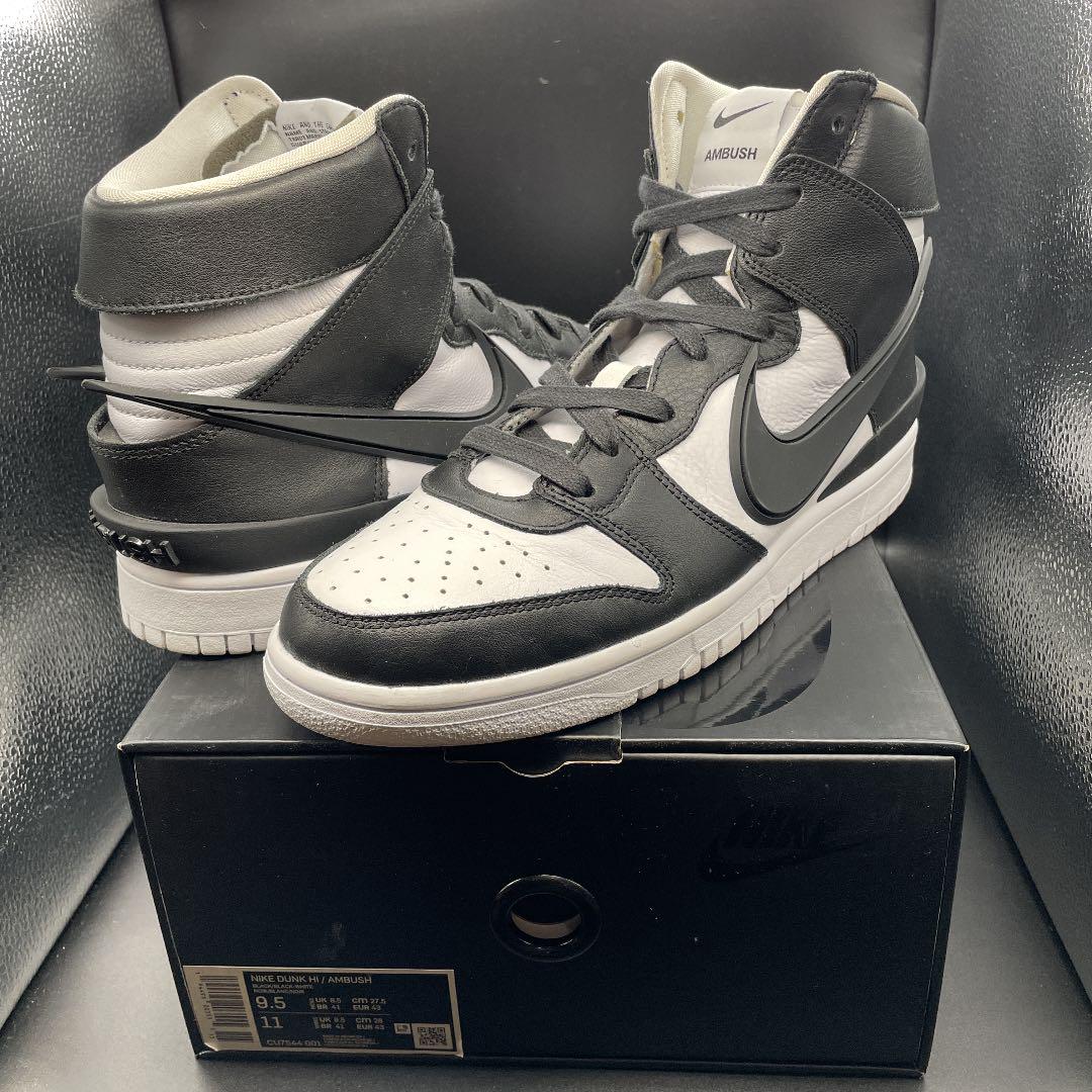 27.5 アンブッシュ DUNK HI AMBUSH COLOR BLACK