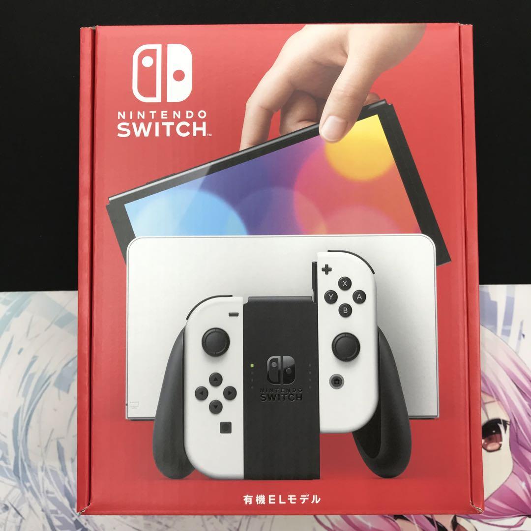 【送料無料】新品未開封 Switch 有機EL ネオン ホワイト 本体 2台 画像8