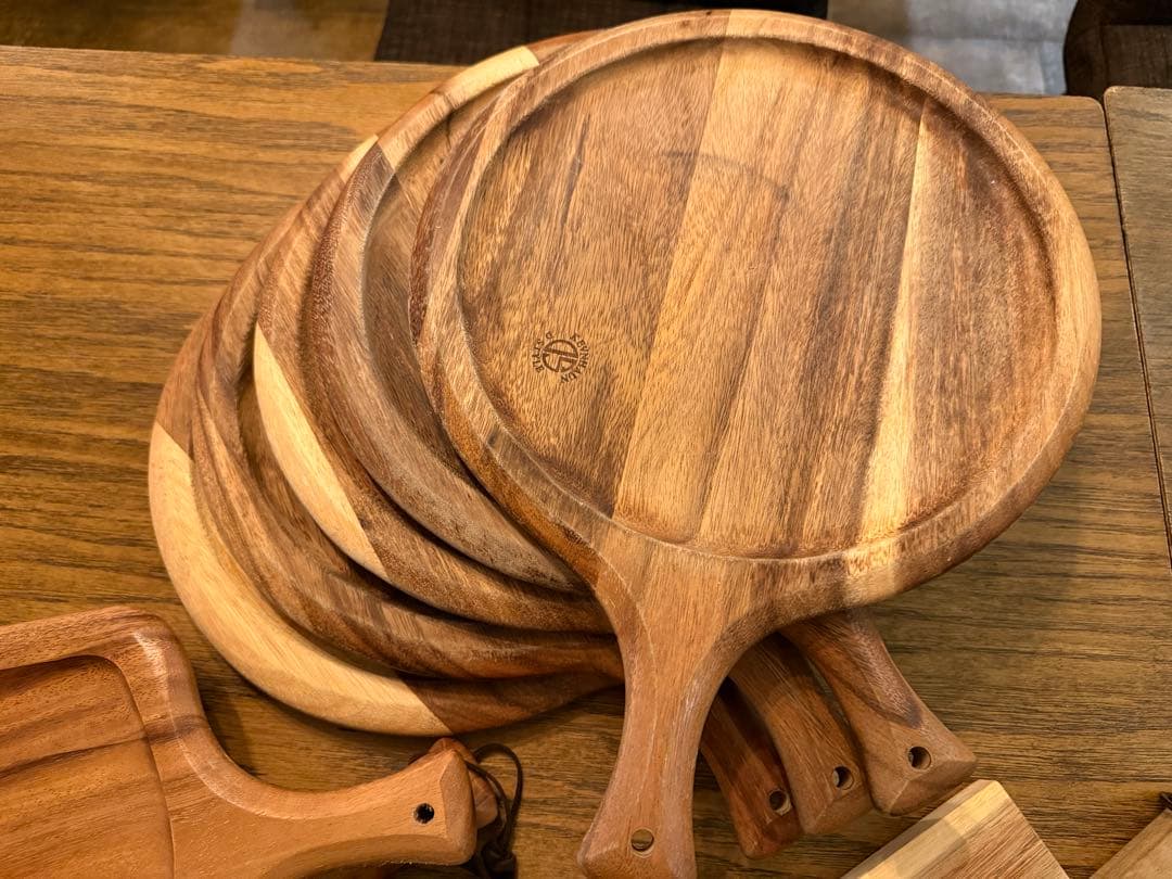 飲食店 カフェ イタリアン ピザ＆オードブル木皿 おまとめセット10枚目立った傷や汚れなし WWW_OPDRERGINERDOGAN_COM