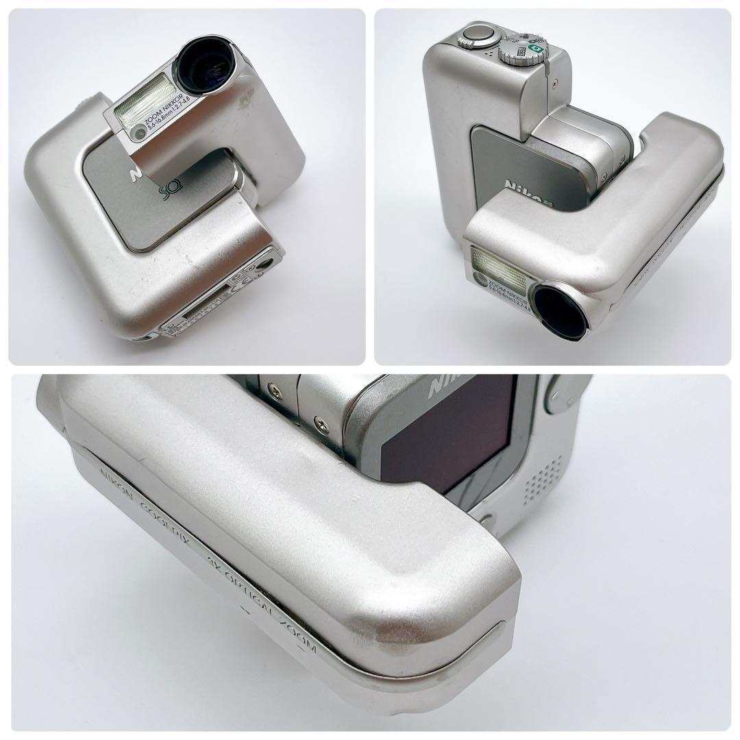 NIKON COOLPIX SQ デジカメ 箱あり シルバー 取説あり NIKON COOLPIX SQ デジカメ 箱あり シルバー 取説あり - メルカリ
