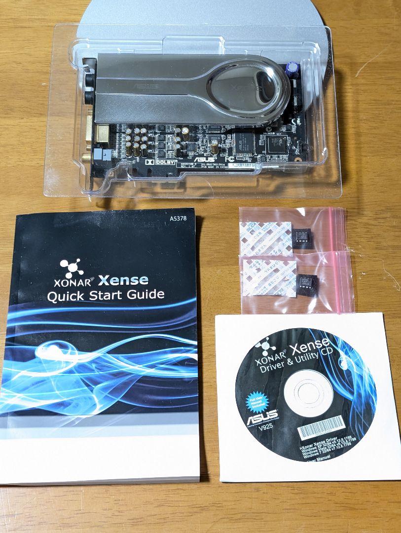 ASUS SENNHEISER XONAR Xense サウンドカード