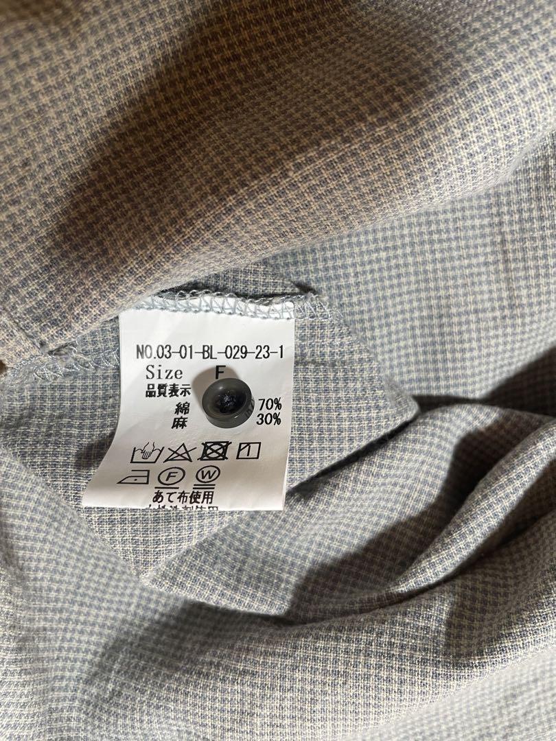 60sフレンチリネン セットアップ
