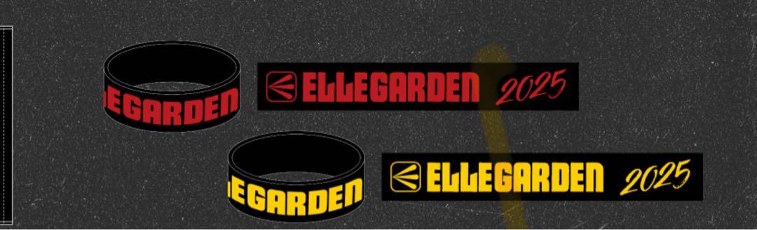 エルレガーデン ラババン 2025 ELLEGARDEN ラバーバンド 2種