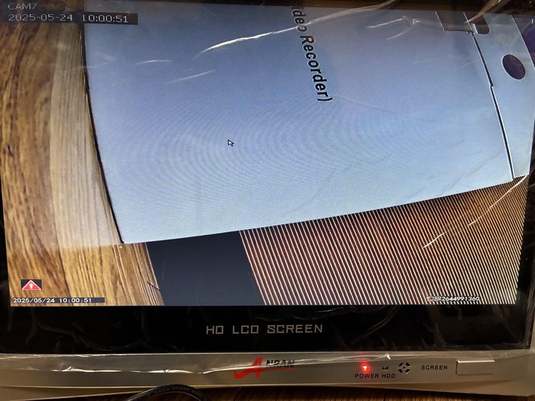 ANRAN130万画素モニター付き防犯カメラセット