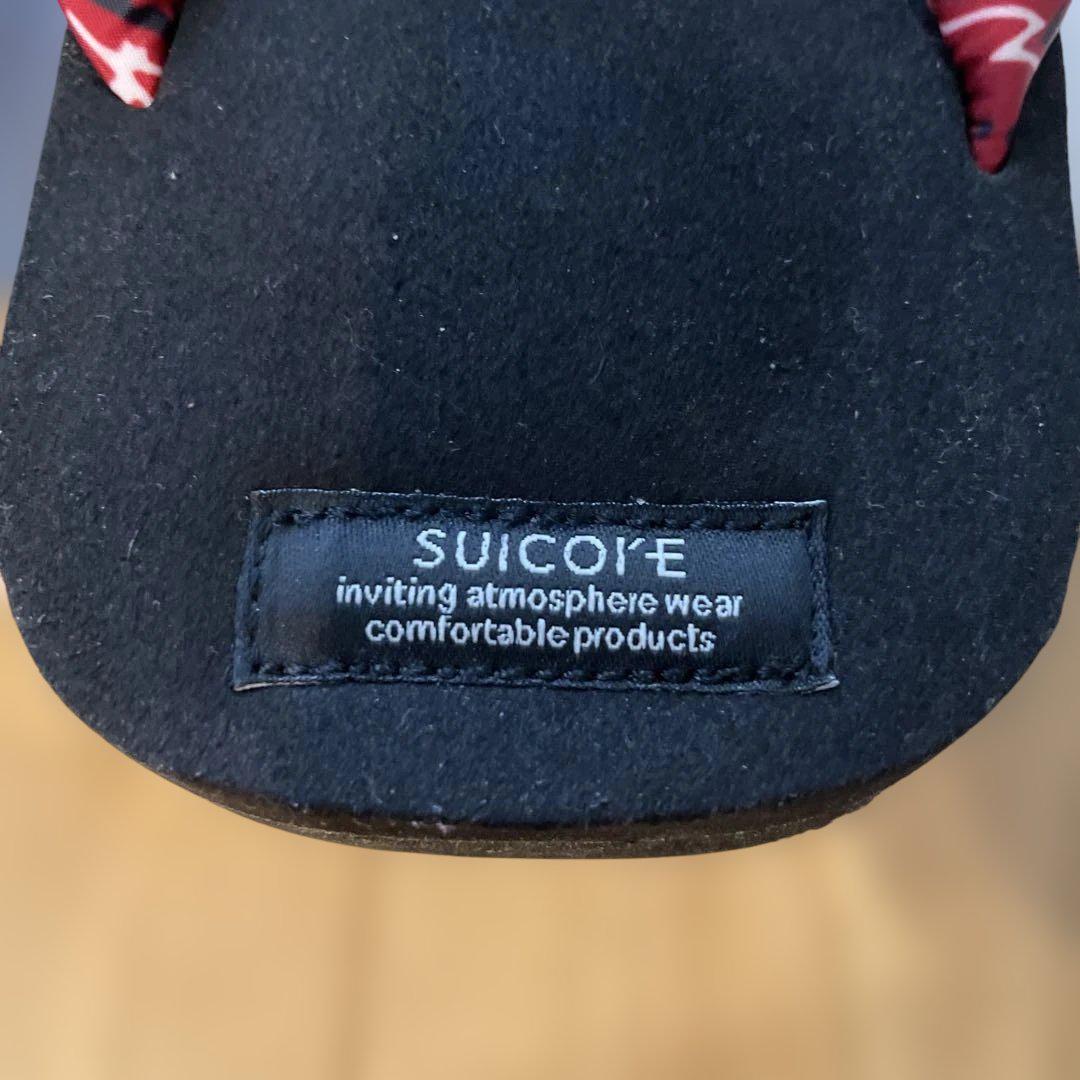 SUICOKE × monkey time SET-METサンダル(レッド)