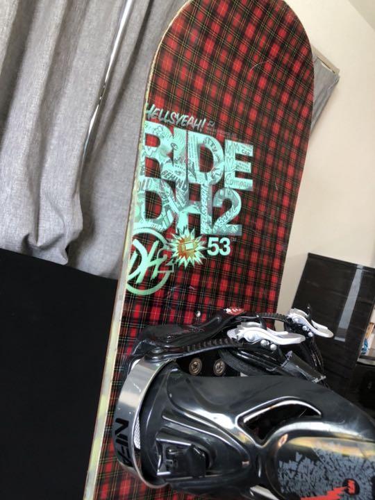 ボード スノボ板 スノーボード 板 RIDE DH2 153cm ビンディング NIFA