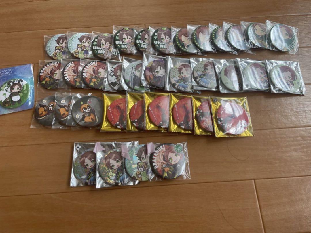 うらたぬき 缶バッジ新 デザイン
