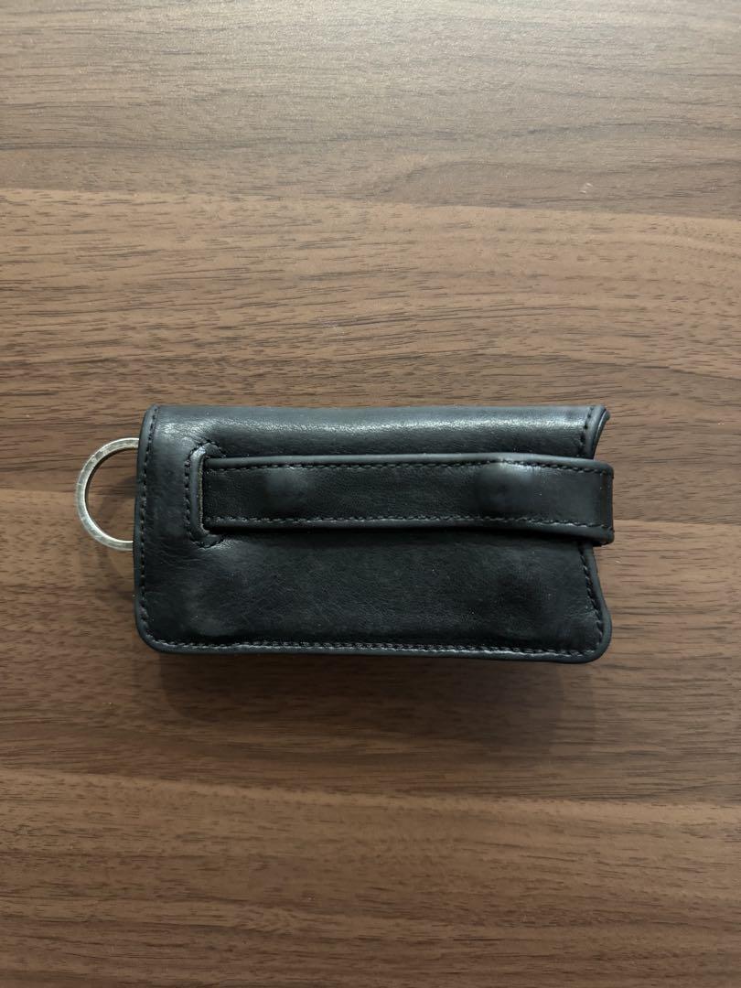 CHROME HEARTS キーケース クロスボール キーリング レザー