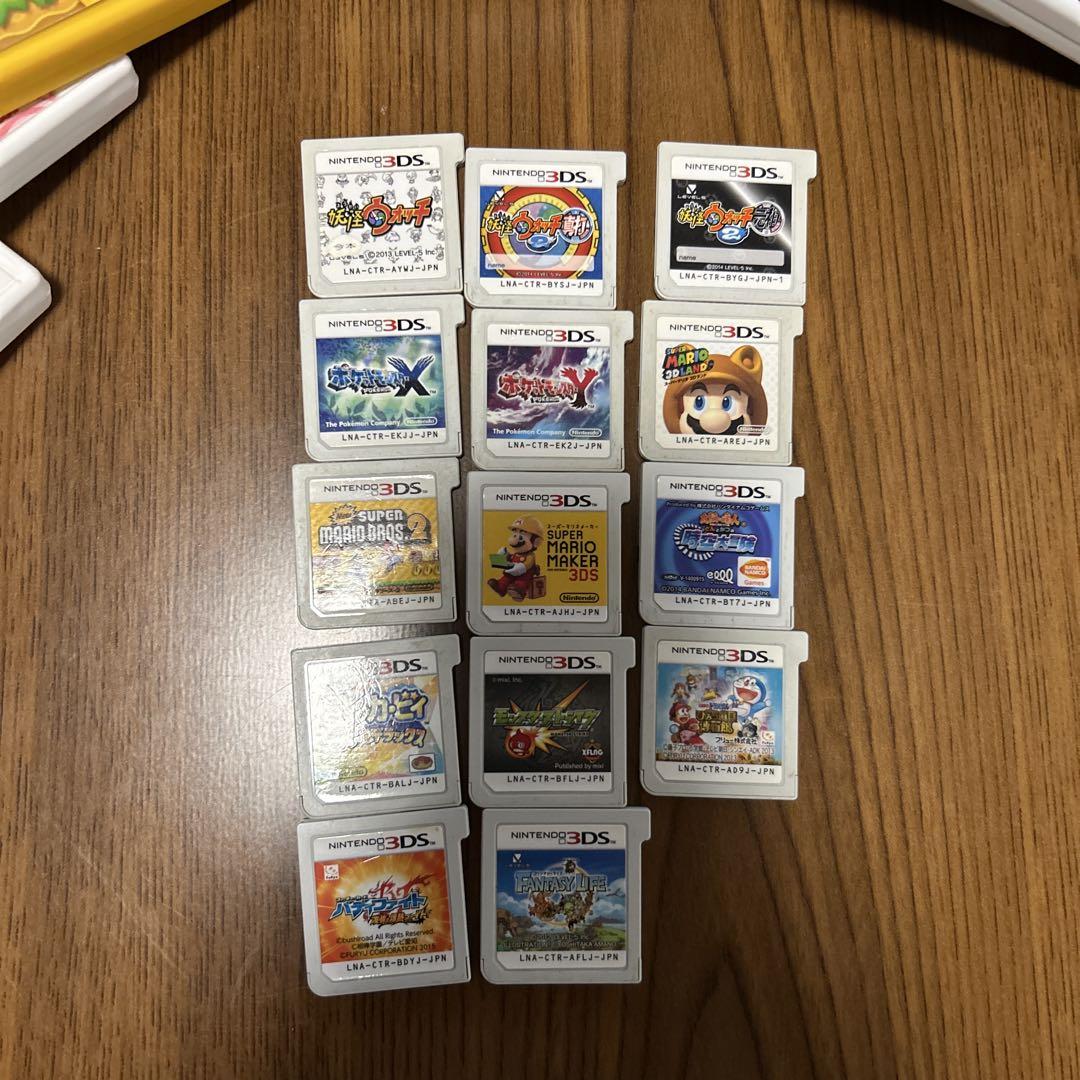値下げ　3DSゲームソフト13本まとめ売り