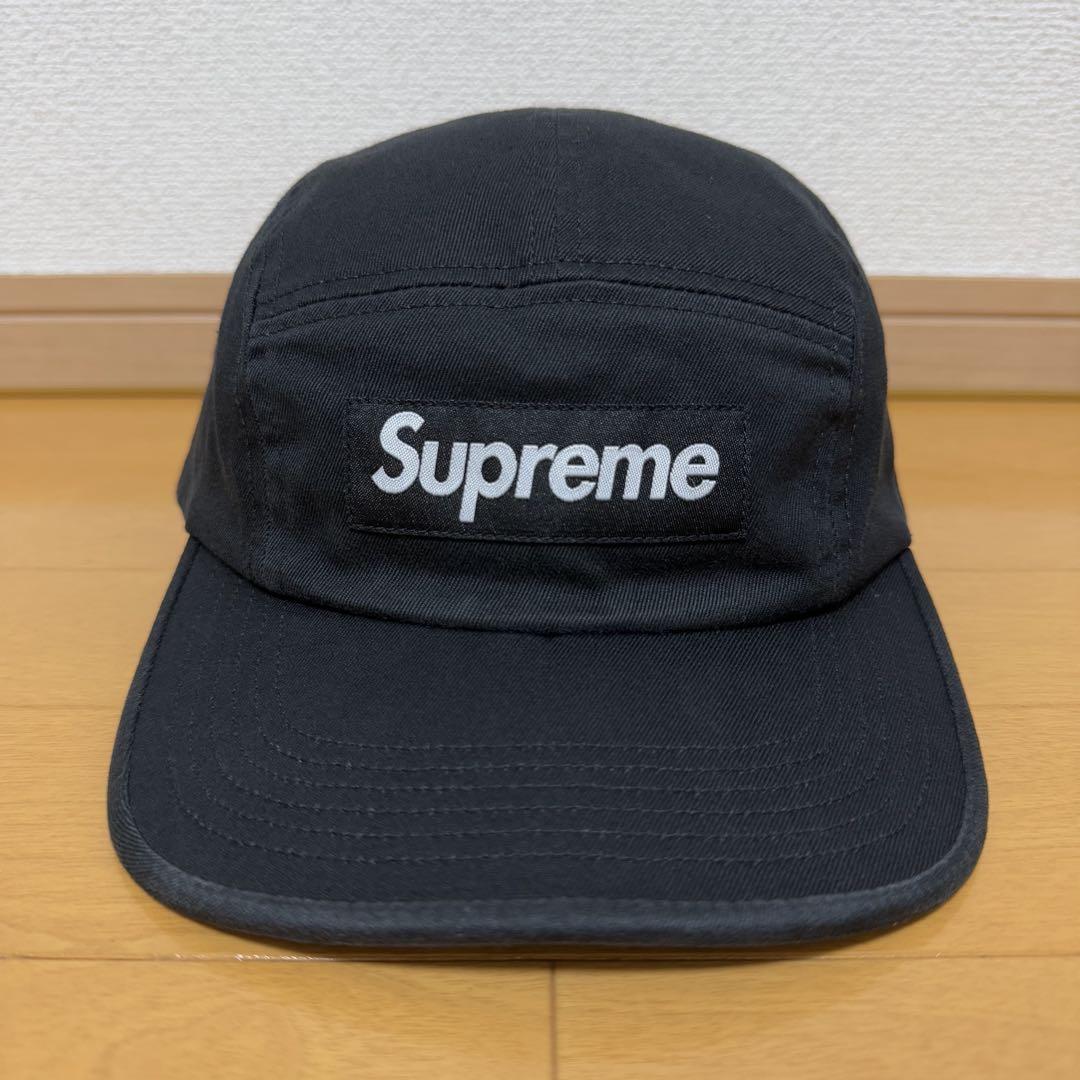 帽子 Supreme Washed Chino Twill Camp Cap 24aw