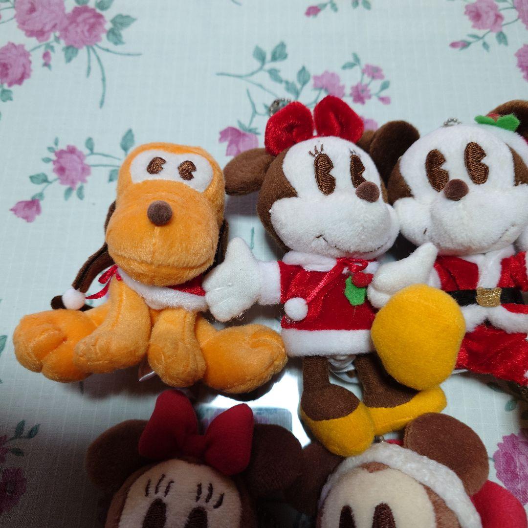 ディズニー　ぬいぐるみキーホルダー　レトロ