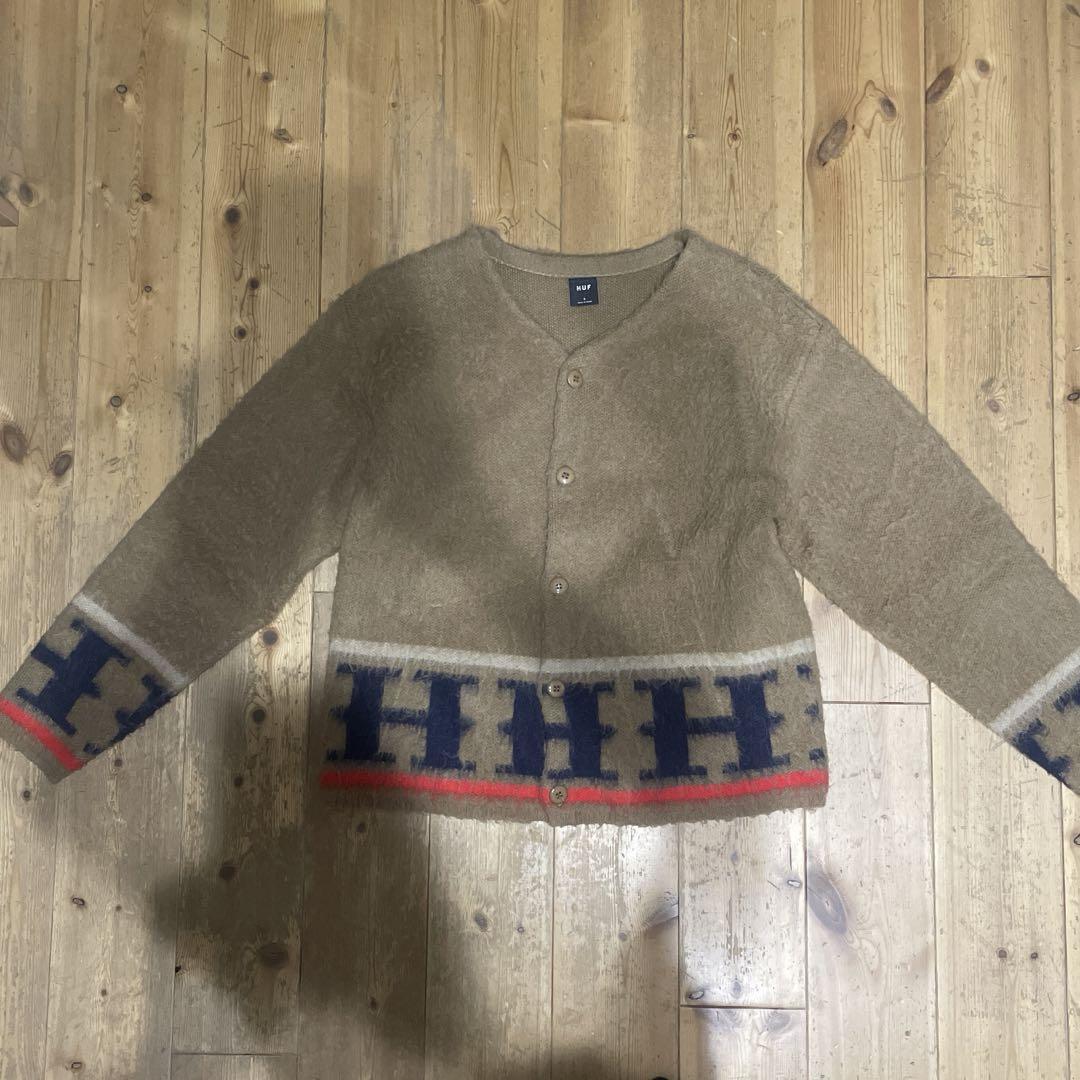 HUF ニットカーディガン