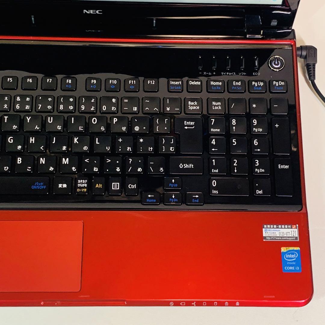 Windows11✨️SSD/カメラ付きノートパソコン/すぐ使える/オフィス カメラ✨SSD✨オフィス付き✨ NEC✨Windows 11 ✨ノートパソコン
