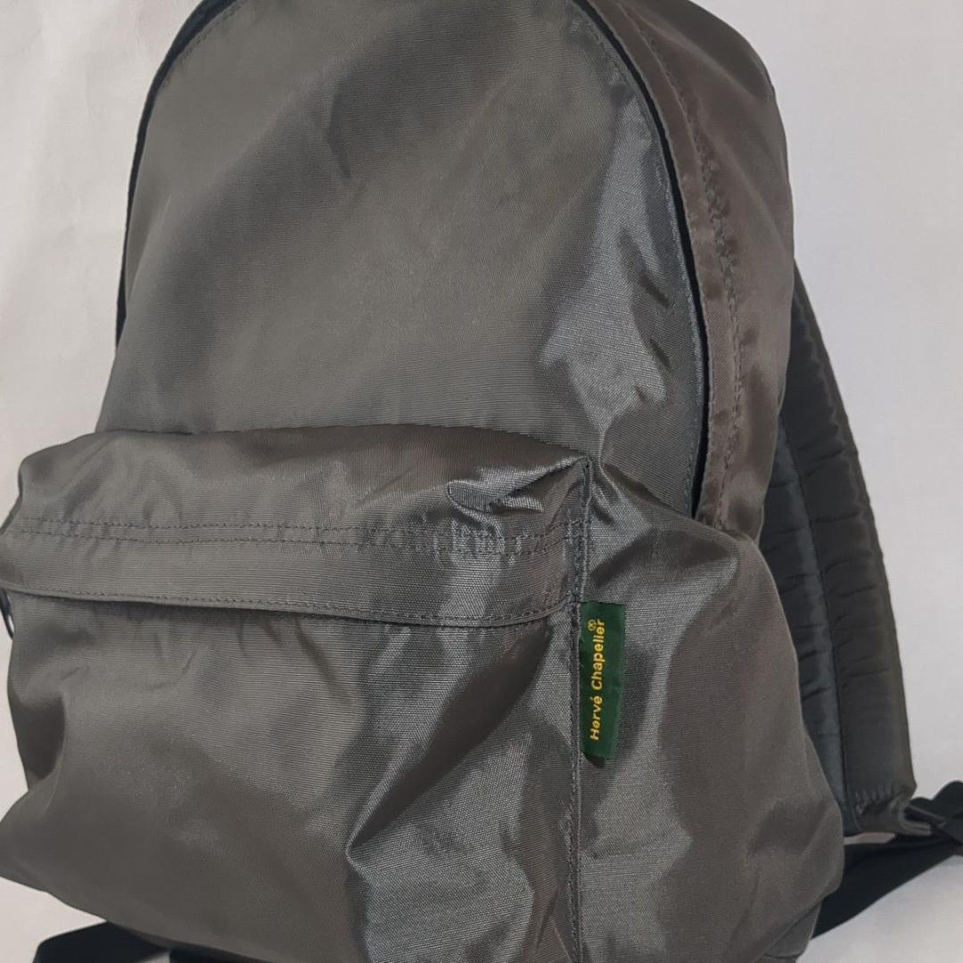 エルベシャプリエ ナイロンデイパック 978N-GRY MLサイズ USED美品