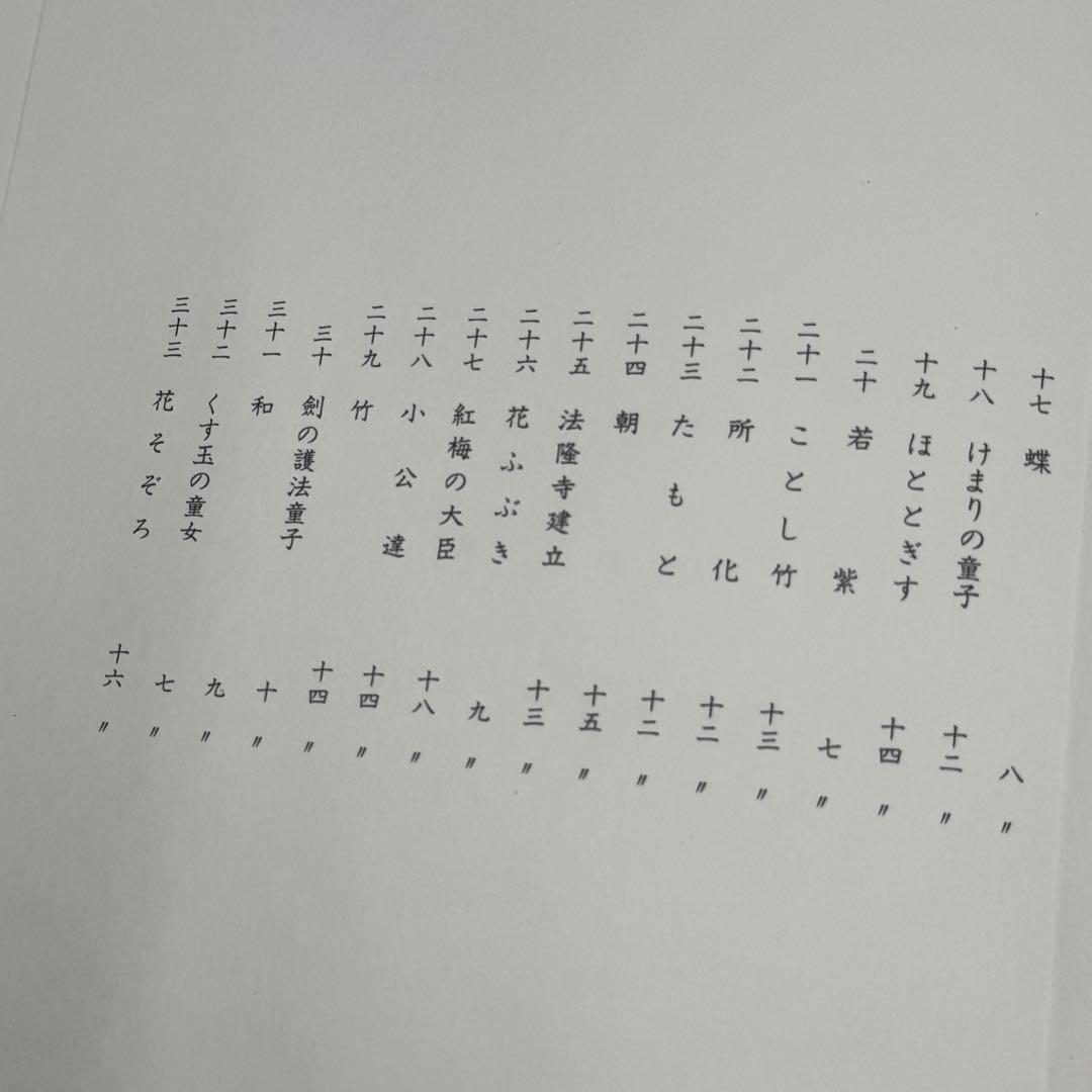 京嵯峨彩色　京ほり人形　限定４５０部　 井尻茂子　昭和50年