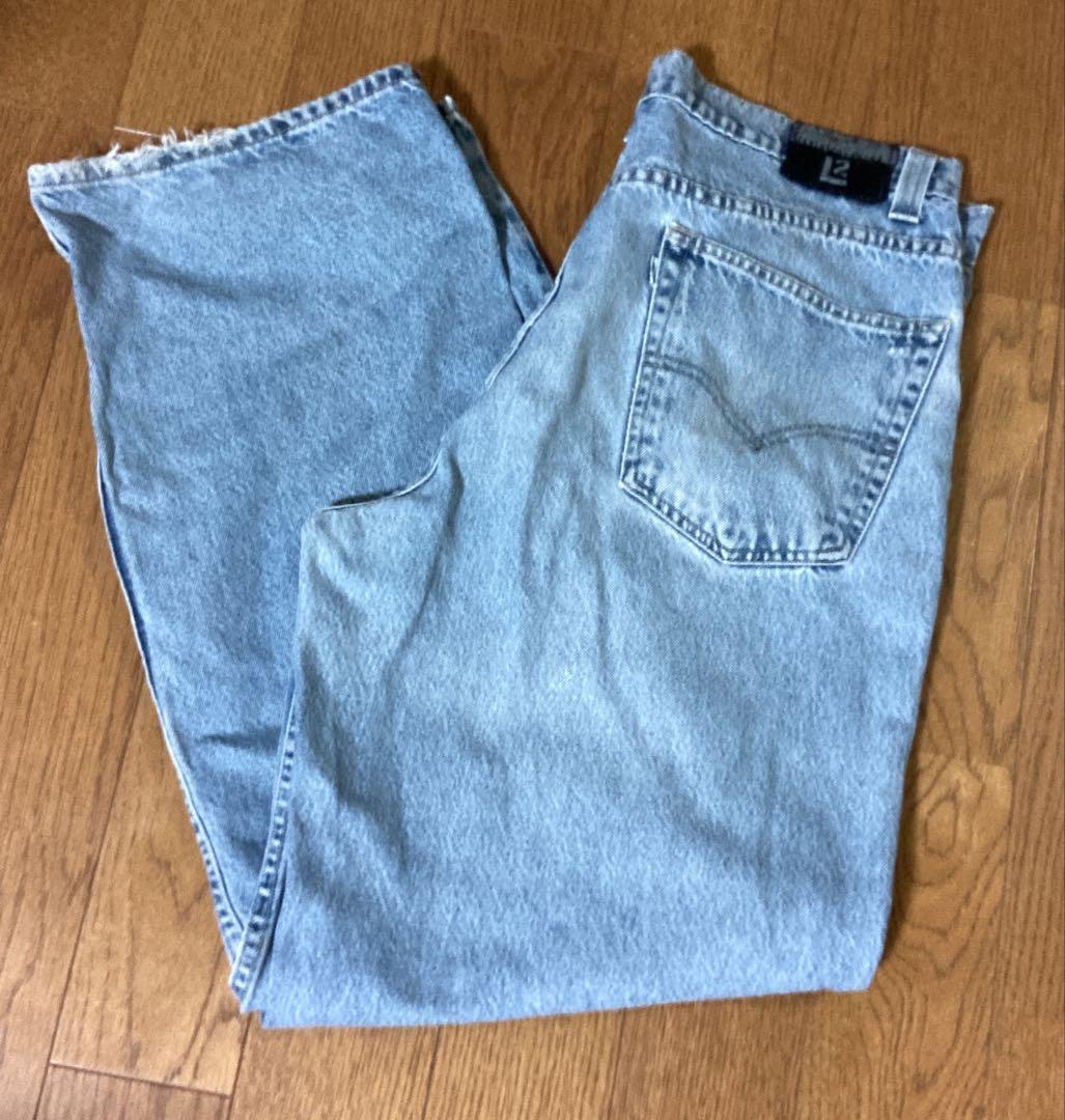 levi's L2 BAGGY FIT W36 シルバータブ