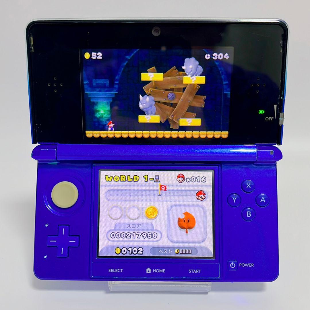 Nintendo 3DS 本体 コバルトブルー 動作確認済み