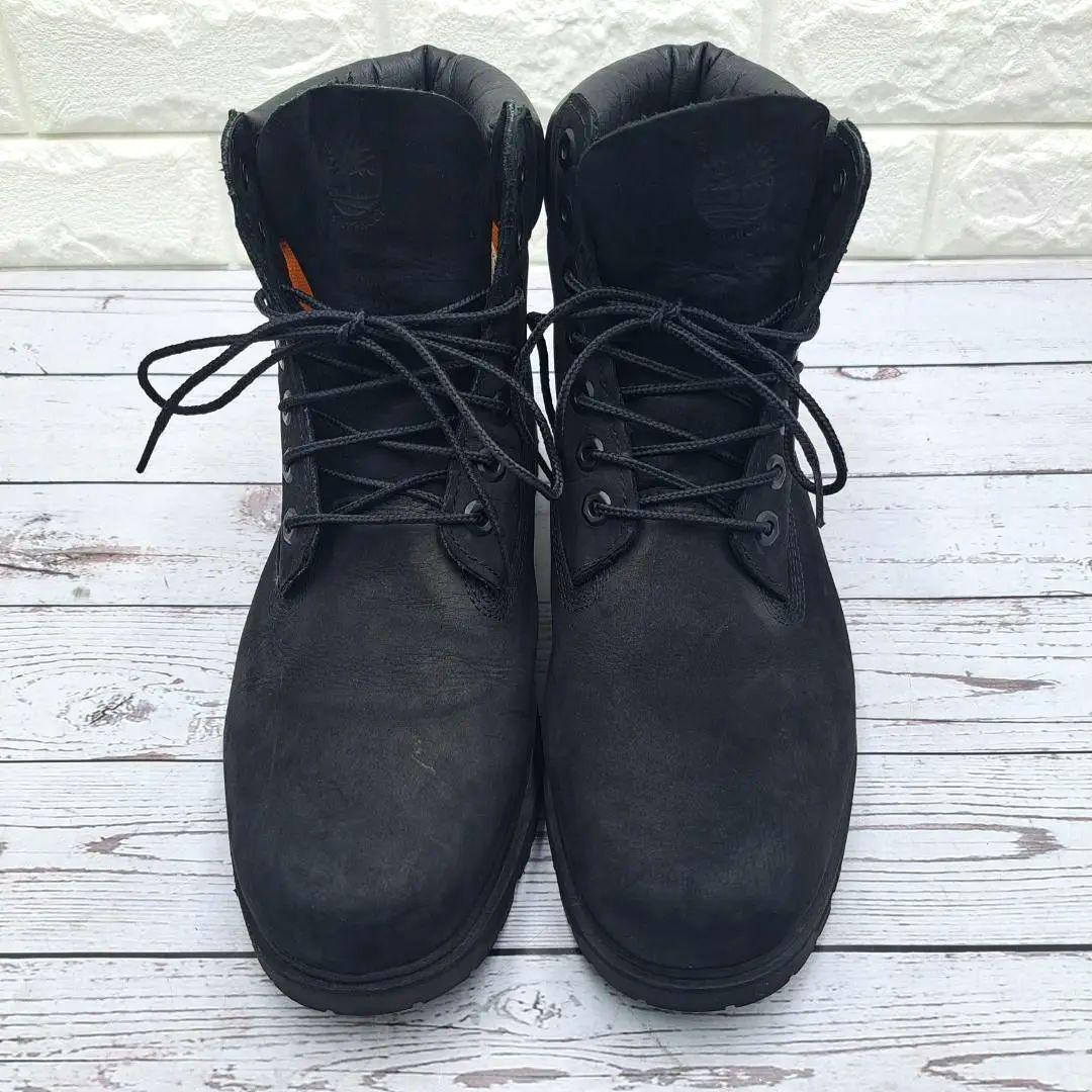 Timberland　ティンバーランド　27.5　6インチブーツ　黒　WP　軽量