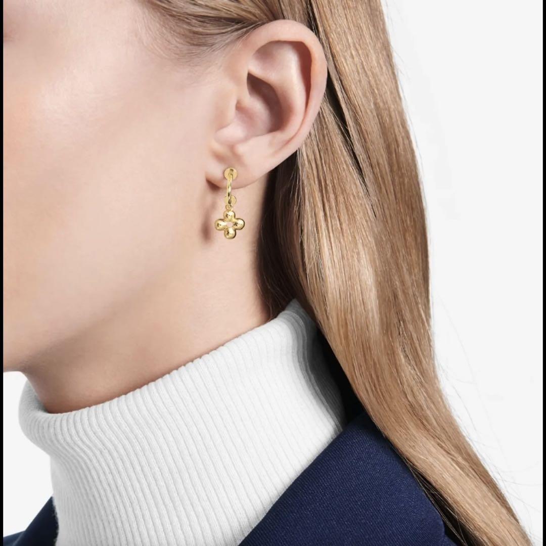 【LOUIS VUITTON】ピアス・ブルーミング