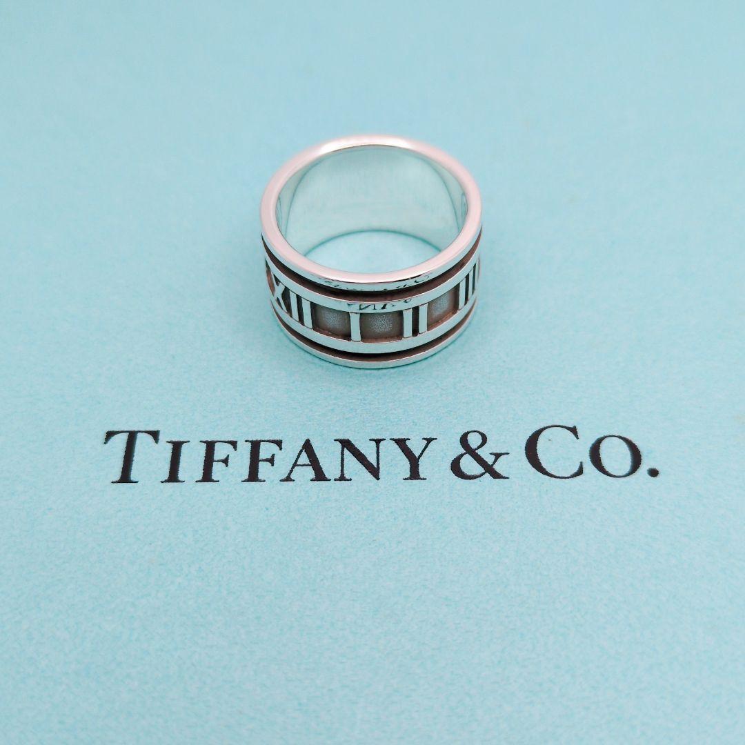 TIFFANY&Co. ティファニー アトラスリング ワイド 約15号 - メルカリ