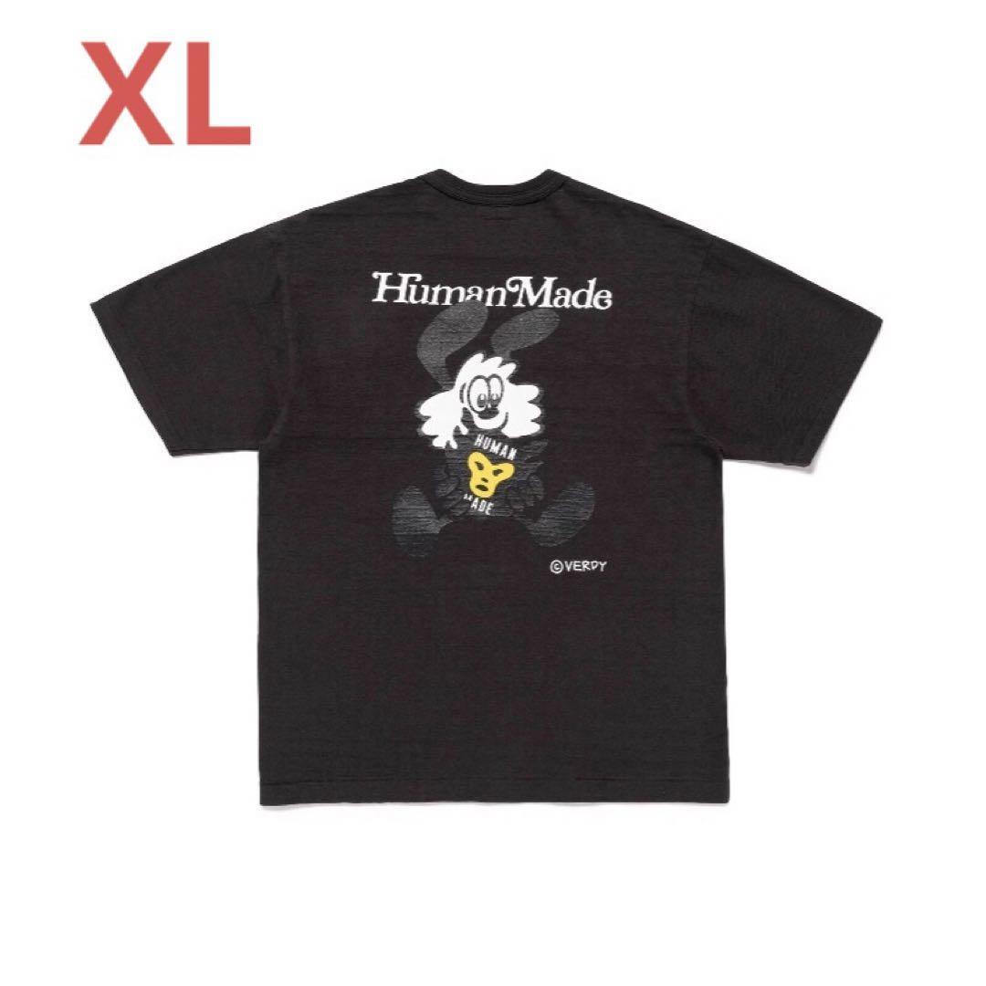 HUMAN MADE x VERDY T-SHIRT ブラック XL#1713
