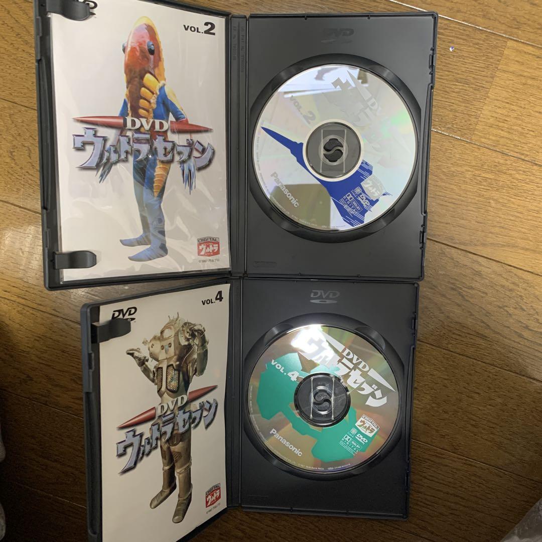 DVD ウルトラセブン 4枚セット - メルカリ