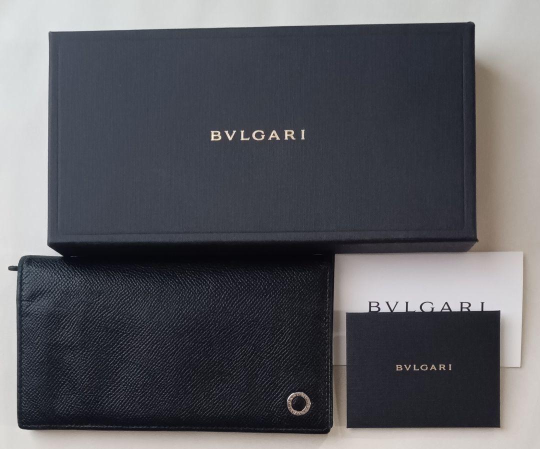 BVLGARI ブルガリ長財布 黒　ブラック