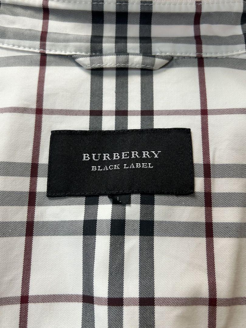 BURBERRY BLACK LABEL ホワイトデニムジャケット