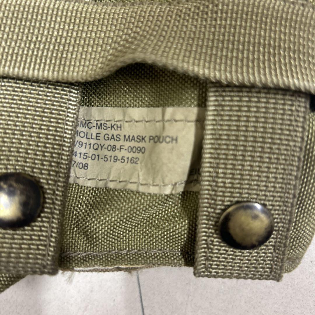 最終値下げ放出品海兵隊官給品実物ガスマスクポーチ - メルカリ