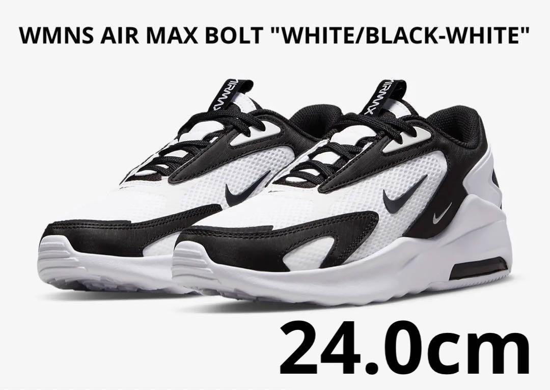 NIKE WMNS AIR MAX BOLT WHITE/BLACK-WHITE