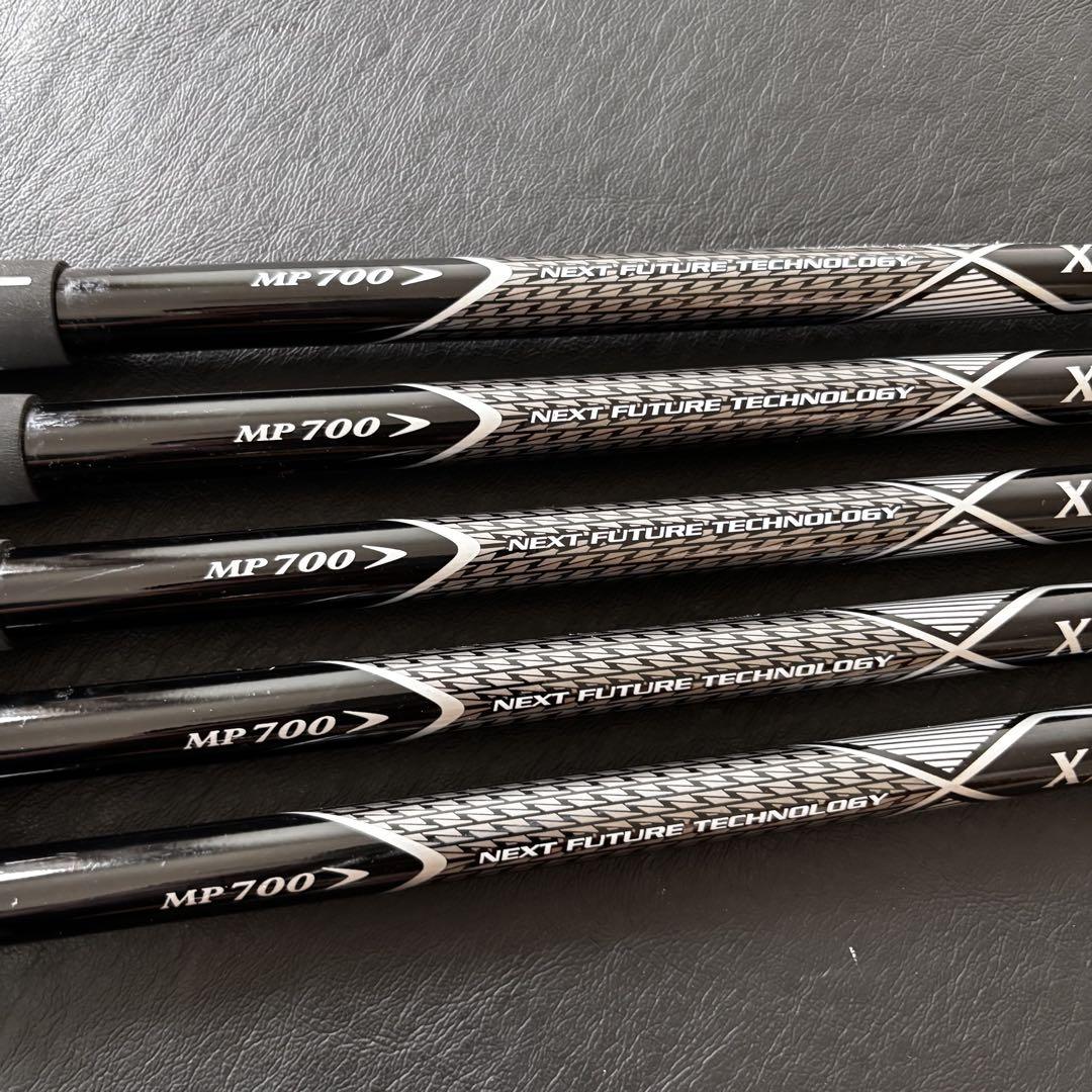 未使用に近いゴルフクラブシャフトXXIOゼクシオMP700FLEX-R5本セット
