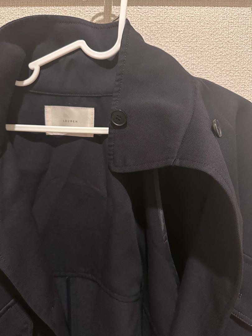 ジャケット・アウター louren stand collar over coat