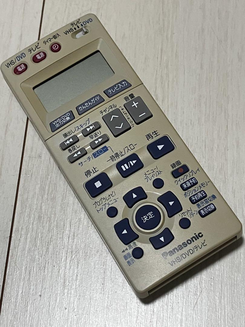 Panasonic パナソニック　NV-VP3 10T VHS DVDプレーヤー
